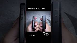 Size Of Shanling M1 Plus Compared With Hidizs Ap80 Pro X And Fiio M6