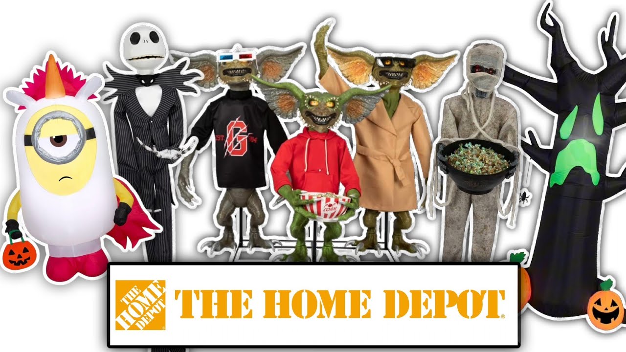 Представлены аниматронные фигуры Home Depot 2026!