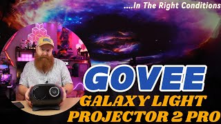 Govee Galaxy Projector Pro 2 Review – Stunning Space Effects in the Right Conditions