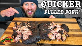 THE BEST WAY TO SMOKE BONELESS PORK BUTT? | Butterfly Pulled Pork! | Fatty's Feasts