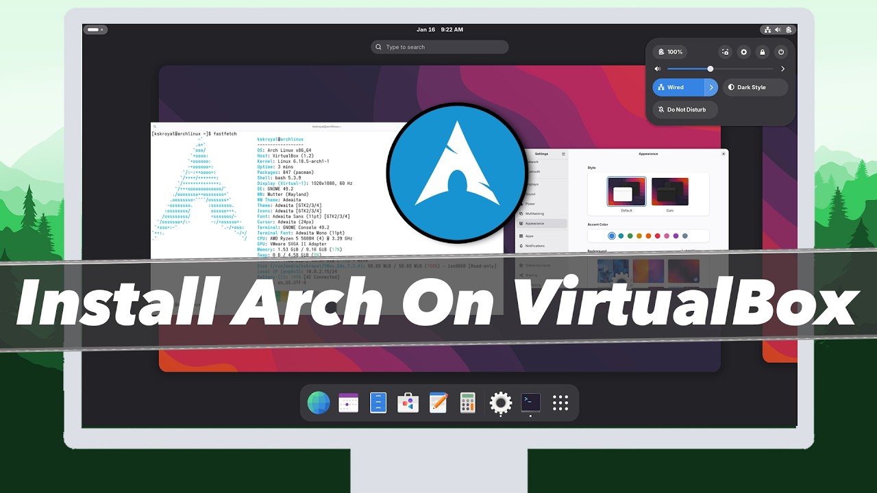 How To Install Arch Linux in VirtualBox (2026) | Arch Linux Installation