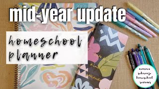 HOMESCHOOL PLANNER UPDATE MID-YEAR UPDATE