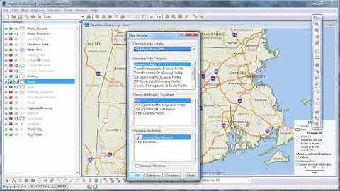 Maptitude 2017 Mapping Software Map Creator