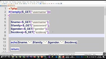 015 نحوه کار با input ها در فرم های html و php قسمت اول