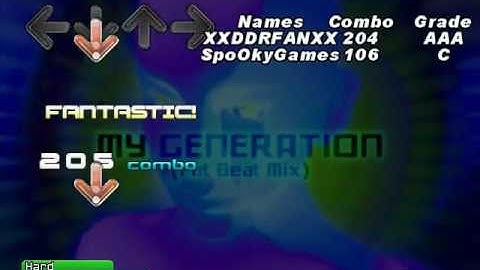 MY GENERATION (Fat Beat Mix) DDR 5THMIX