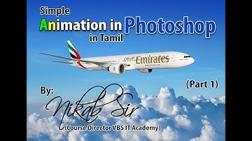 Simple Animation in Photoshop by Nikab Sir in Tamil