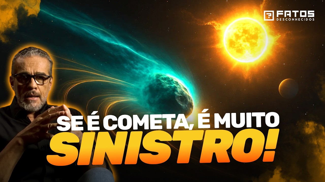 3I/ATLAS está CURVANDO os ventos SOLARES… e começa a REVELAR o que é!