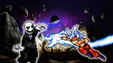 WD Gaster V2 (New) VS Goku MUI (Inseph) in Jump Force Mugen🔥