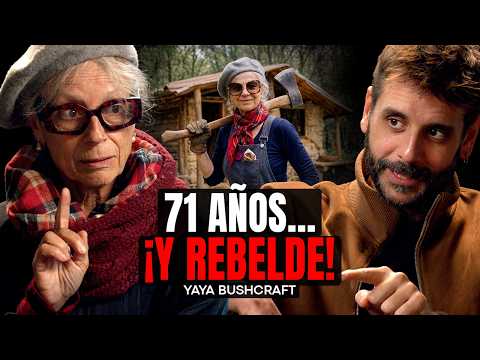#85 - SALVAJE A LOS 71: De Desahuciada a Construir su Cabaña SOLA | YayaBushcraft en Roca Project