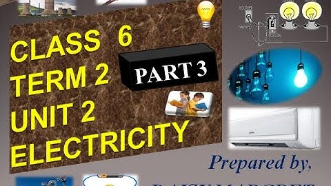 6th Std, Term 2 ,UNIT 2,ELECTRICITY, (Part 3)| , Samacheer syllabus @ Splendiferous Science|
