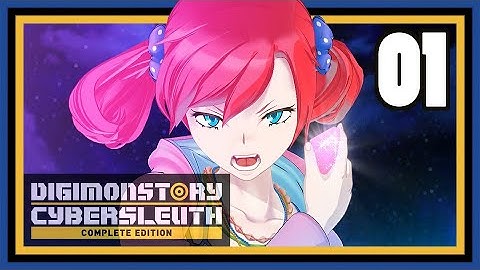 Choosing my first digimon! || Digimon Story Cyber Sleuth CE Twitch stream #1 || No commentary