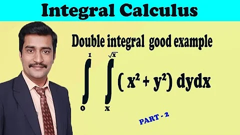 VTU Engineering Maths 2 Double integral  good example by easy maths (PART-2)