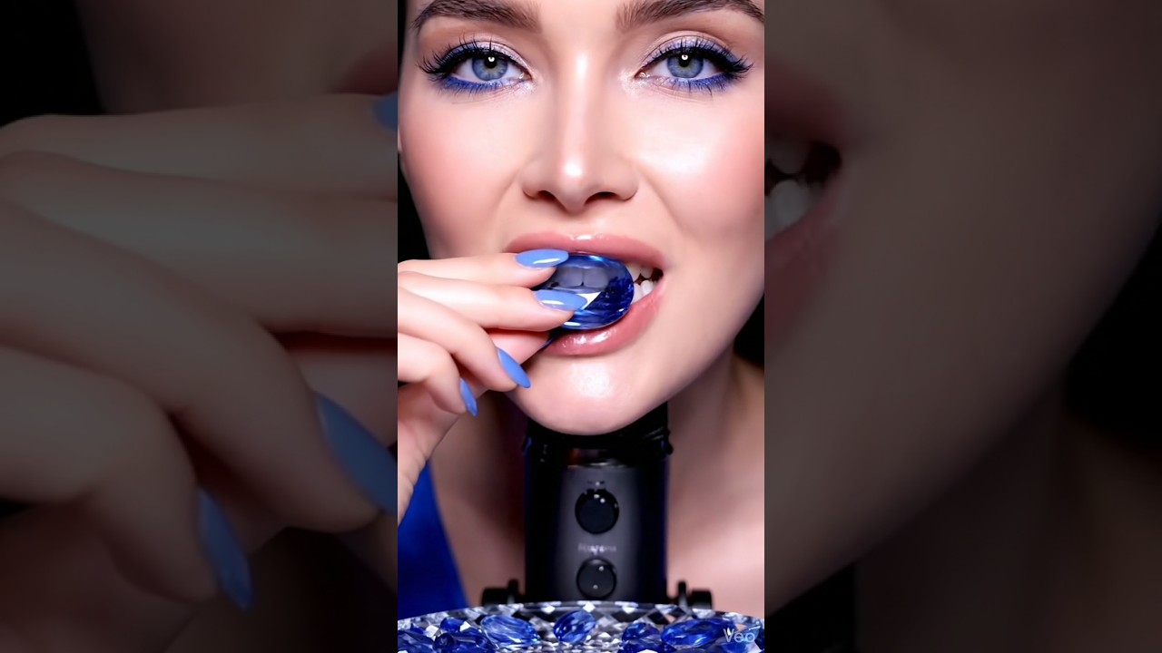 “Luxury Sapphire Blue ASMR 💎💙 | Pure Calm”
