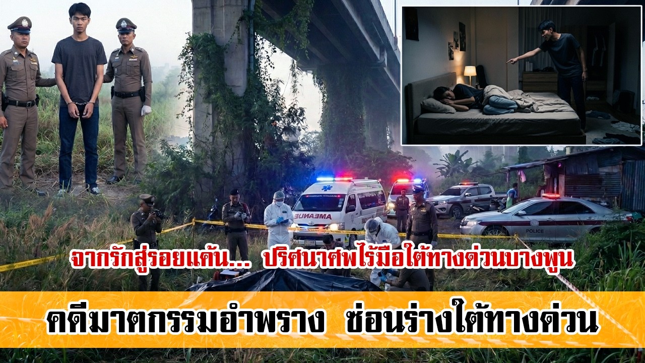 ไขคดีดัง EP. 67 l คดีฆาตกรรมอำพราง ซ่อนร่างใต้ทางด่วน (สร้างจากเรื่องจริง)