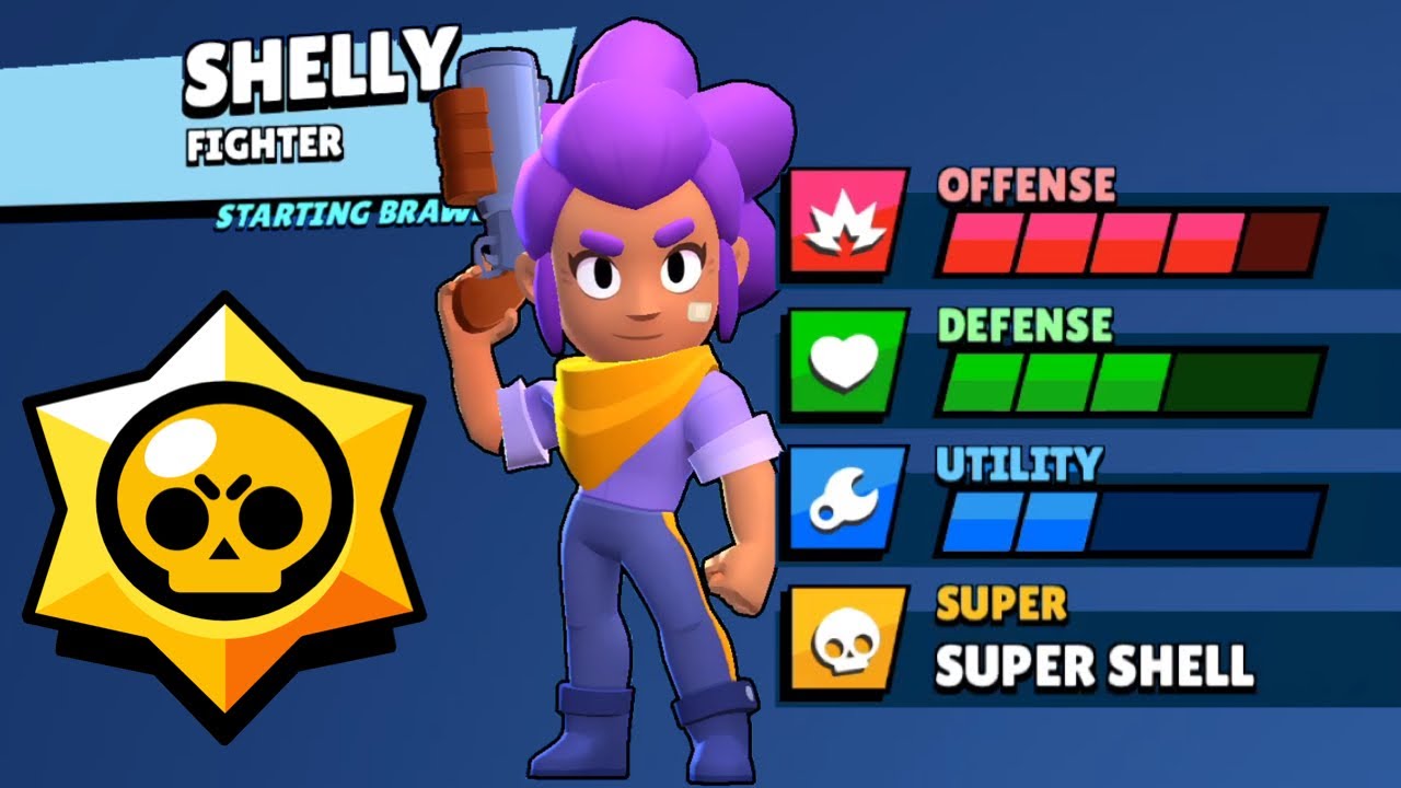 Brawl Stars Gameplay Walkthrough Shelly Youtube - brawl star shelly close