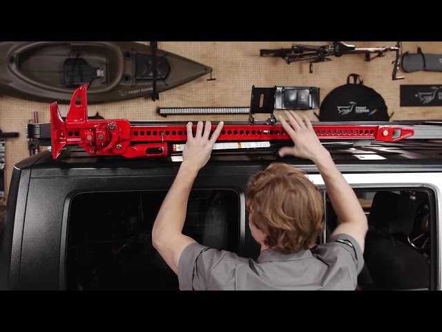 Front Runner Wagenheber-Halterung - Stabile Halterung Für Dachträger Mit Schlossfunktion