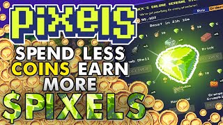 PIXELS | Task Board Grind Spend less Coins Earn more Pixels