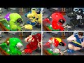 All Big Fig Thanos Hulk Hulkbuster Spider Man Boss Fights In LEGO Marvel Super Heroes Cutscene 