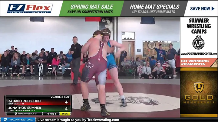 190 Aydan Trueblood Illinois FS vs Jonathon Sumner...