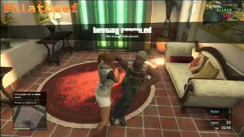 GTA Online - Deathmatch Inside Michaels House - (Xbox 360)