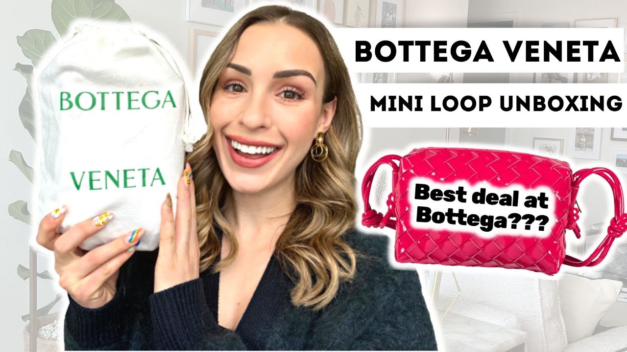 BOTTEGA VENETA MINI LOOP BAG! 💕👛 Unboxing & First Impressions