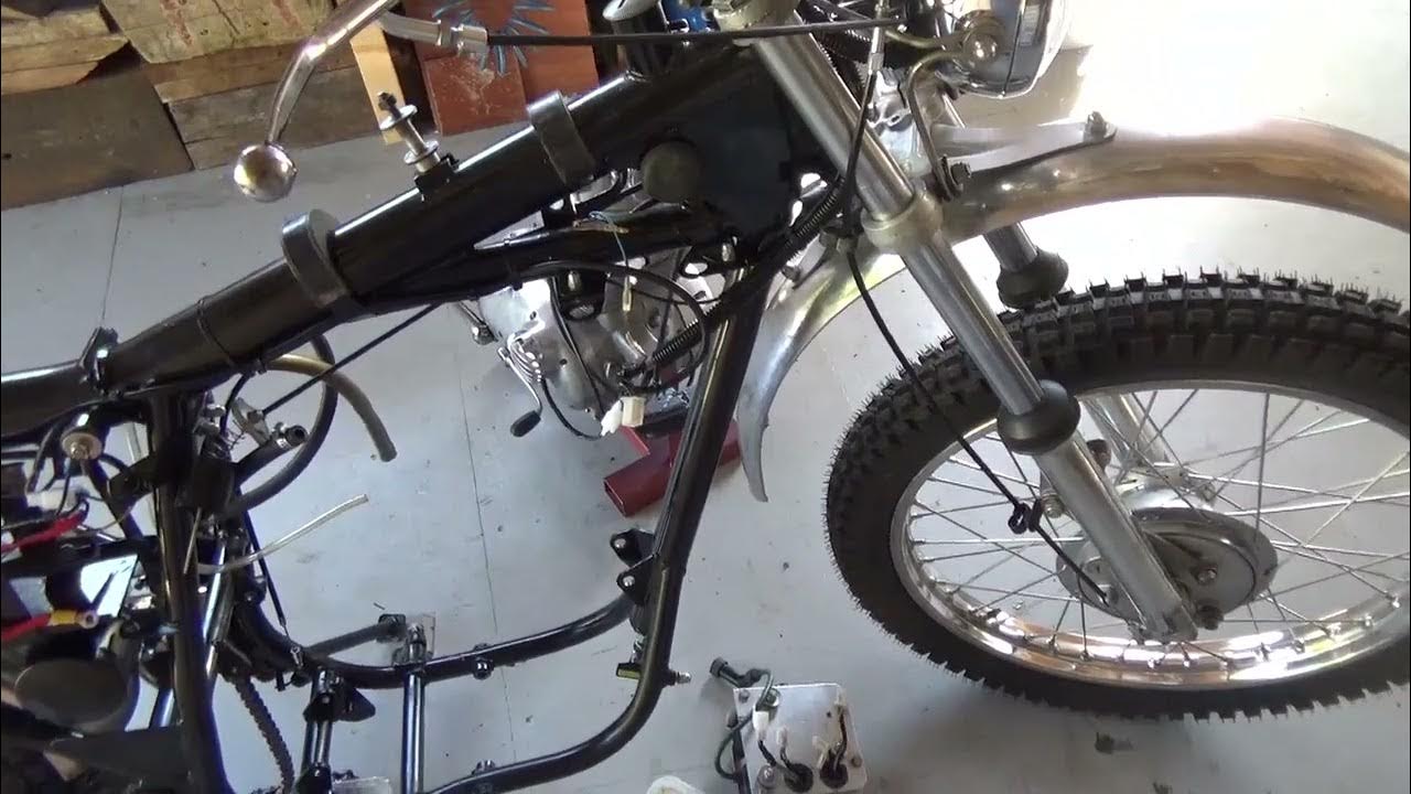 BSA B50 Engine Out pt2 - YouTube