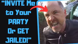 r/EntitledPeople - 'Karen' Idiot Calls 911 When I Won't Invite Him to MY PARTY!