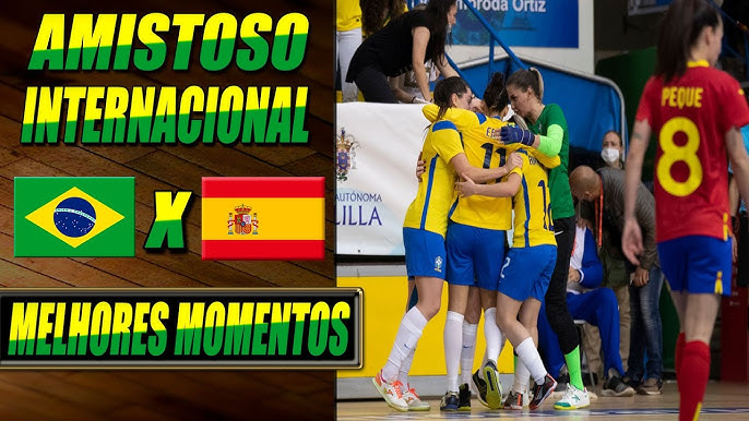 Amistoso Internacional de Futsal Feminino - Brasil x Paraguai