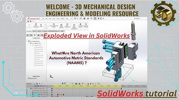 ⚡ How to Create Exploded View in SolidWorks | SolidWorks tutorial