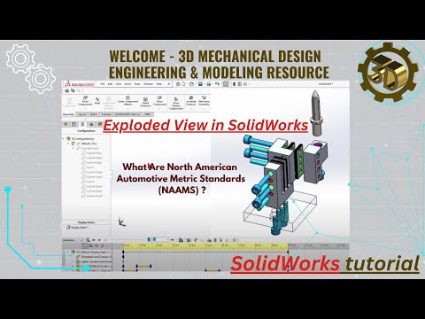 How to Create Exploded View in SolidWorks, practice solidworks. - YouTube