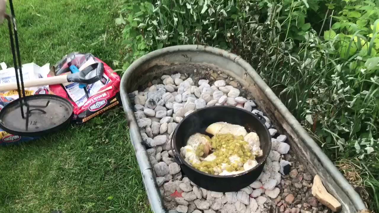 Dutch Oven Chicken, Tin Foil Dinners and S'mores YouTube