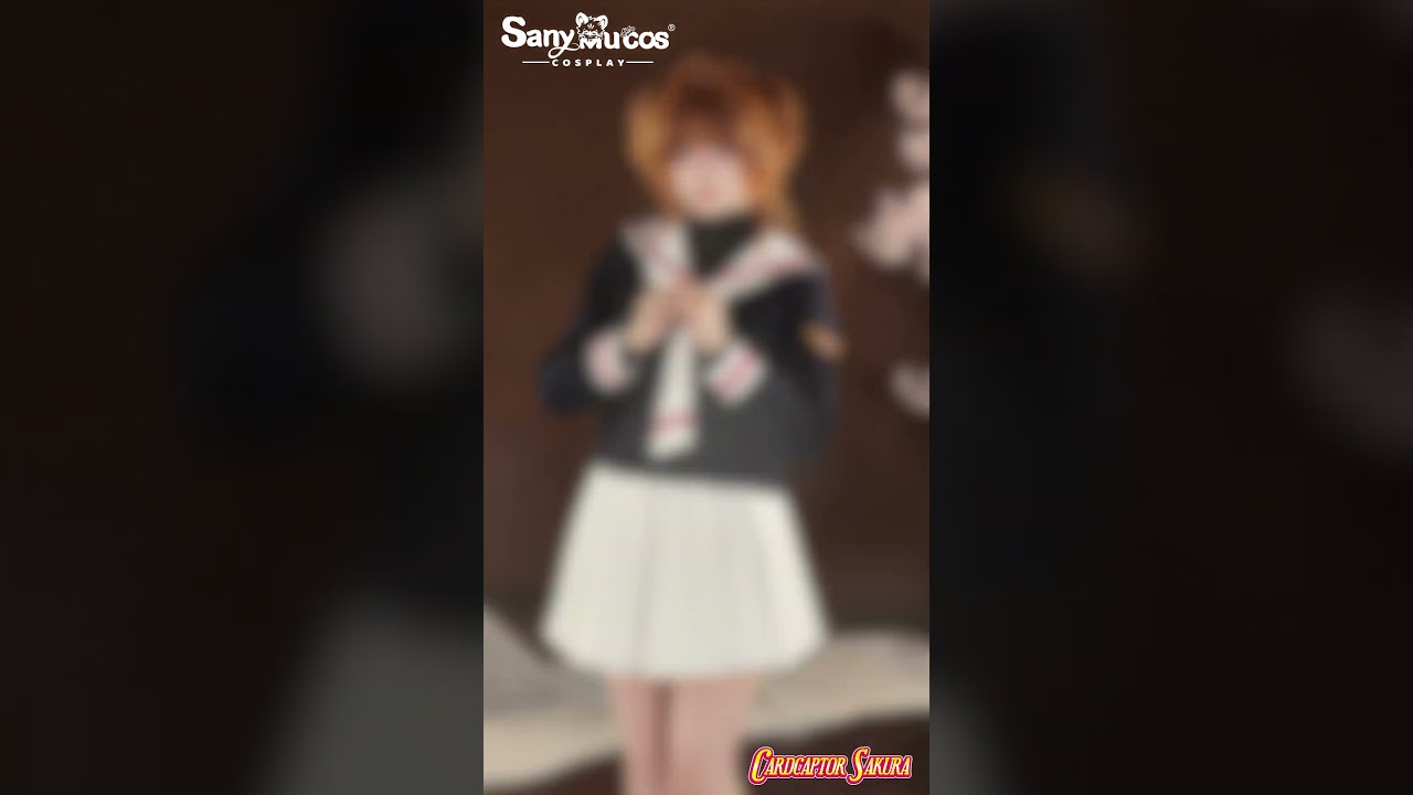 Cardcaptor Sakura Sakura Kinomoto school uniform cosplay costume premium edition showcase❤❤