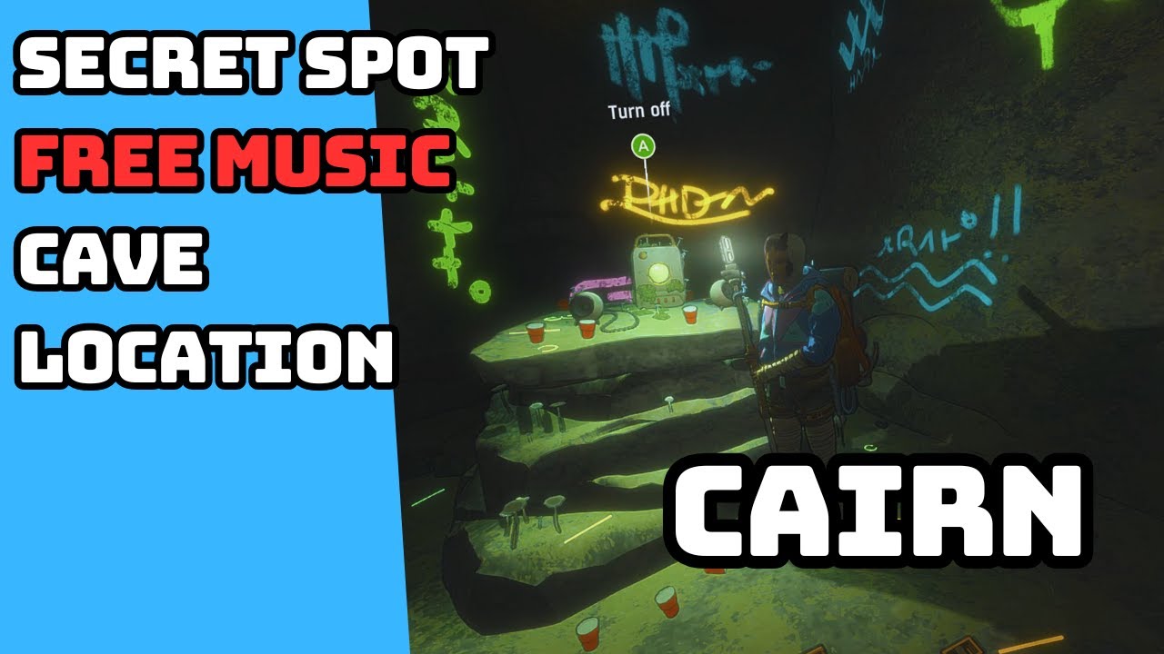 CAIRN SECRET SPOT FREE MUSIC CAVE LOCATION ASCENT THE SPIT ROCK SAVED DAY GAMEPLAY BY GIMSAJO