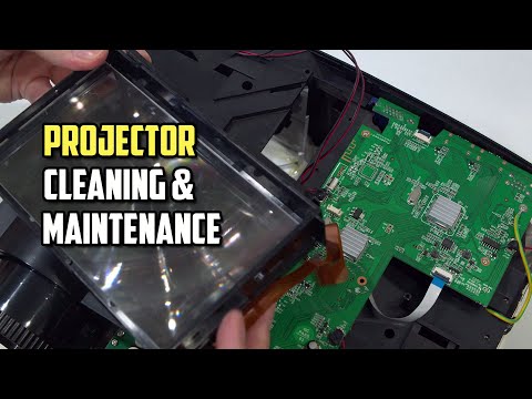 Clean & Maintain LCD Projector - How to clean Filter, Image Sensor & Internal Parts? - BlitzWolf VP6
