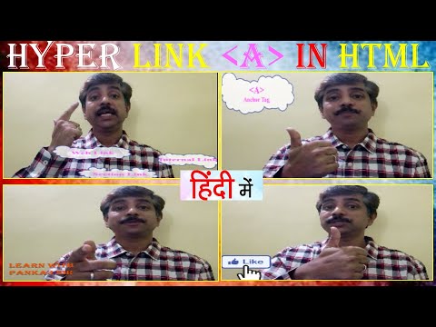 HTML tutorial for beginners|how to create hyperlink in html|how to ...