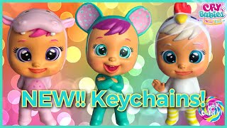BRAND NEW!! Cry Babies Magic Tears Keychains!! Hopie 🦛 Lala 🐭 Nita 🐥 Unboxing and collectors review