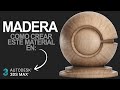 Como crear material de Madera en 3DsMax - VRay - Material #2