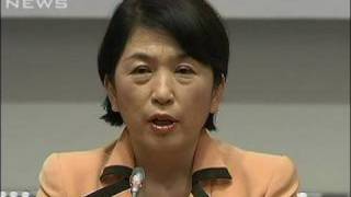 福島少子化大臣　普天間基地の下地島移設も検討対象（10/01/05）