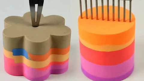 1 Hour of Kinetic Sand ASMR with No Music! ASMR Sounds of Sand Cutting! Silent Kinetic Sand ASMR.