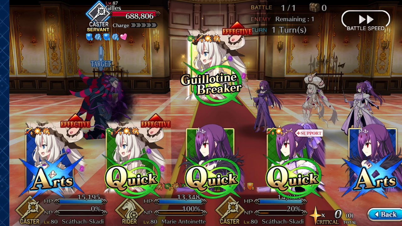 FGO PowerPoint Horse vs Supreme Caster God Gilles 3T YouTube