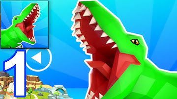 Idle Dino Park - Gameplay Walkthrough Part 1 (iOS, Android) | World of Gameplays