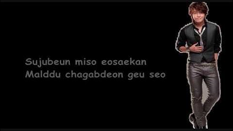 BEAUTIFUL by Donghae of Super Junior (Lyrics/English Sub)