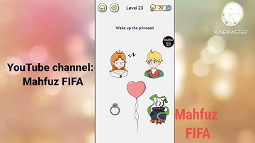 Brain Maze level 23 🎮🎮 offline gameplay, brain test, walkthrough, Android, IOS || Mahfuz FIFA