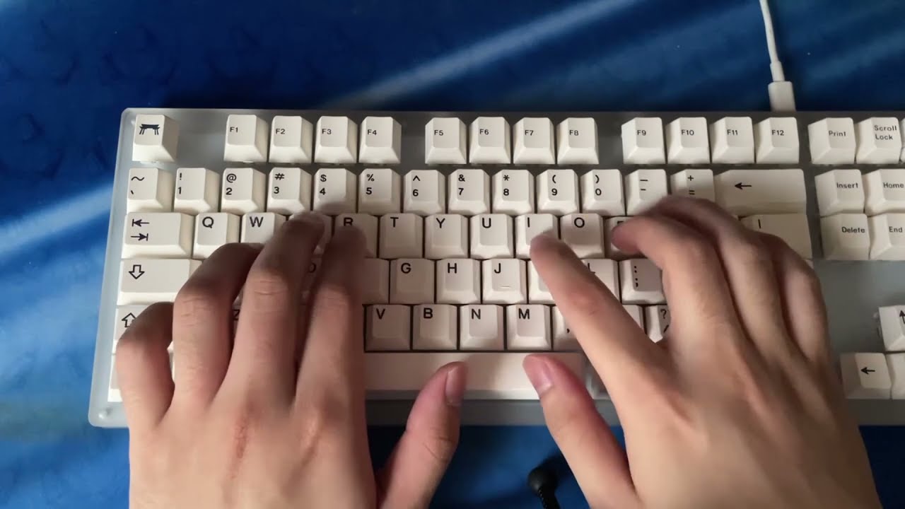 Womier K87 Tempest Mod (Tape Mod) Sound Test