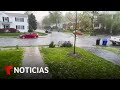 Caen granizos de hasta dos pulgadas de diámetro en Virginia | Noticias Telemundo