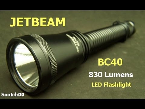 Jetbeam BC40 LED Flashlight