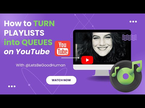 How to turn a playlist into a queue on YouTube