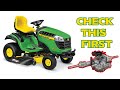 Watch This Before You Take Apart Your John Deere Lawn Tractor For Transmission Oil Leaks!