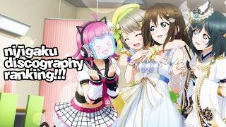 ranking nijigaku's (ニジガク) entire discography! (group   units   solos)