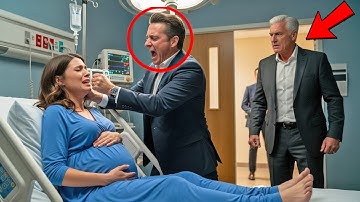 Millionaire SLAPPED Pregnant Wife at Hospital—But Her CEO Father DESTROYED His Company in Court!